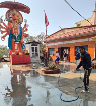बीकेटीसी ने राम मंदिर प्राण प्रतिष्ठा कार्यक्रम के मद्देनजर स्वच्छता- जनजागरण अभियान चलाया